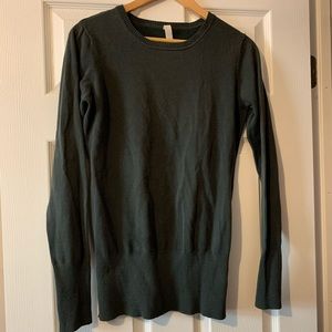 Vintage green sweater medium